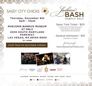 "Sassy City Chicks" "Vegas Fashion Event" "Fashion & Spa Event"