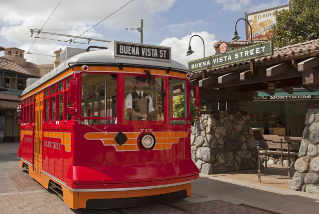"Red Car Trolley" "Disney California Adventure" "Disneyland"