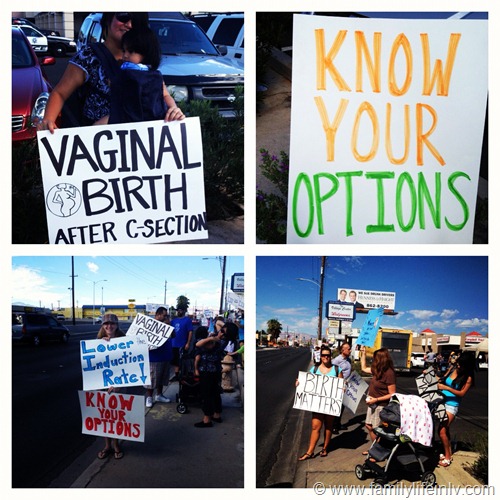 "Birth Rally Las Vegas" "ImprovingBirth.org" "Know Your Options" "Pregnancy Options" "VBAC" "Lower Inductions Rates"