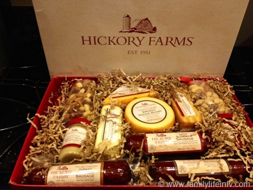 "Hickory Farms Gift Box" "Hickory Farms" "Party Food" "Summer Sausage"