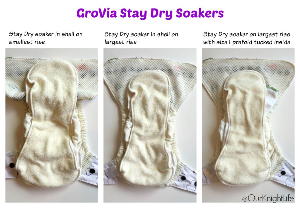 "GroVia Cloth Diaper Review Stay Dry soaker"