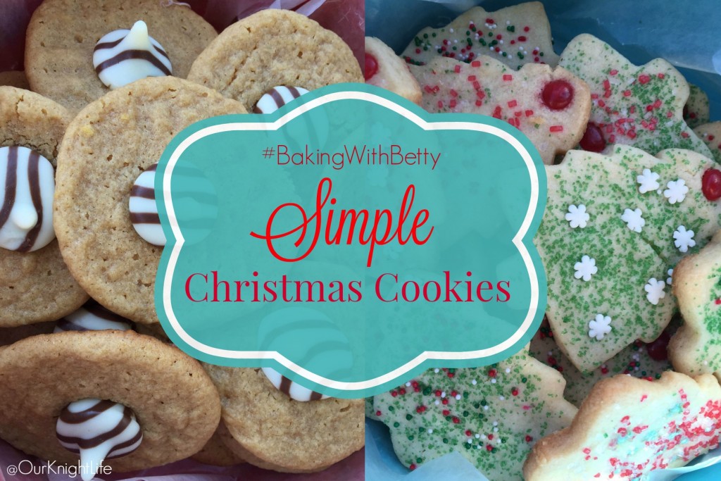 "Baking Christmas Cookies" "Christmas Cookies" "Betty Crocker" "Baking with Betty" "Betty Crocker Cookie Mix"